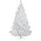 6.5ft. Pre-Lit White Alaskan Pine Artificial Christmas Tree, Warm White LED Lights